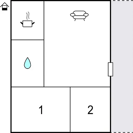 Casa de Férias With A Patio 05 Oberelbert